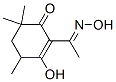 2-Cyclohexen-1-one, 3-hydroxy-2-[1-(hydroxyimino)ethyl]-4,6,6-trimethyl- (9CI) CAS#: 474942-37-5