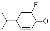 2-Cyclohexen-1-one,  6-fluoro-4-(1-methylethyl)- CAS#: 56003-63-5