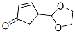 2-Cyclopenten-1-one,  4-(1,3-dioxolan-2-yl)- CAS#: 413621-83-7