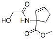 2-Cyclopentene-1-carboxylicacid,1-[(hydroxyacetyl)amino]-,methylester, CAS#: 597540-52-8