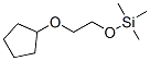 [2-(Cyclopentyloxy)ethoxy](trimethyl)silane CAS#: 54550-17-3