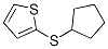2-(Cyclopentylthio)thiophene CAS#: 54774-96-8