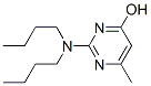 2-(DIBUTYLAMINO)-6-METHYL-4-PYRIMIDINOL CAS#: 55447-64-8
