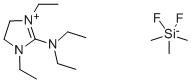 2-DIETHYLAMINO-1,3-DIETHYLIMIDAZOLINIUM TRIMETHYLSILYLDIFLUOROSILIKONATE CAS#: 479024-68-5