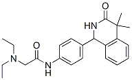 2-(Diethylamino)-4'-(4,4-dimethyl-3-oxo-1,2,3,4-tetrahydroisoquinolin-1-yl)acetanilide CAS#: 54087-51-3