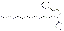 2'-Dodecyl-1,1':3',1''-tercyclopentane CAS#: 55282-68-3