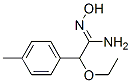 2-Ethoxy-2-(p-tolyl)acetamide oxime CAS#: 49872-88-0