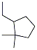 2-Ethyl-1,1-dimethylcyclopentane CAS#: 54549-80-3