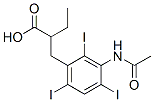 2-Ethyl-3-(3-acetylamino-2,4,6-triiodophenyl)propanoic acid CAS#: 51374-99-3