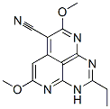 2-Ethyl-5,8-dimethoxy-1H-pyrimido[4,5,6-ij][2,7]naphthyridine-6-carbonitrile CAS#: 55044-48-9