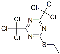 2-(Ethylthio)-4,6-bis(trichloromethyl)-1,3,5-triazine CAS#: 5516-46-1
