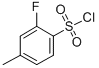 2-FLUORO-4-METHYLBENZENESULFONYL CHLORIDE CAS#: 518070-29-6