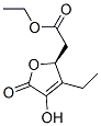 2-Furanacetic acid, 3-ethyl-2,5-dihydro-4-hydroxy-5-oxo-, ethyl ester, (2S)- (9CI) CAS#: 457604-25-0
