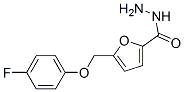 2-Furancarboxylicacid,5-[(4-fluorophenoxy)methyl]-,hydrazide(9CI) CAS#: 438221-91-1