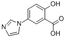 2-HYDROXY-5-IMIDAZOL-1-YL-BENZOIC ACID CAS#: 53242-52-7