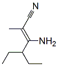 2-Hexenenitrile, 3-amino-4-ethyl-2-methyl- CAS#: 549533-54-2