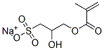 2-Hydroxy-3-(methacryloyloxy)-1-propanesulfonic acid sodium salt CAS#: 5906-94-5