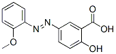 2-Hydroxy-5-[(2-methoxyphenyl)azo]benzoic acid CAS#: 6408-41-9