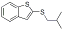 2-(Isobutylthio)benzo[b]thiophene CAS#: 54965-47-8
