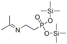[2-(Isopropylideneamino)ethyl]phosphonic acid bis(trimethylsilyl) ester CAS#: 55108-71-9