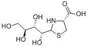 2-(L-ARABINO-TETRAHYDROXYBUTYL)-4(R)-1,3-THIAZOLIDINE-4-CARBOXYLIC ACID CAS#: 59246-17-2