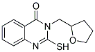 2-MERCAPTO-3-(TETRAHYDROFURAN-2-YLMETHYL)QUINAZOLIN-4(3H)-ONE CAS#: 422274-58-6