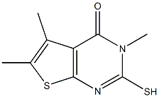 2-MERCAPTO-3,5,6-TRIMETHYLTHIENO[2,3-D]PYRIMIDIN-4(3H)-ONE CAS#: 59898-59-8