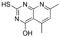 2-MERCAPTO-5,7-DIMETHYL-PYRIDO[2,3-D]PYRIMIDIN-4-OL CAS#: 49600-56-8