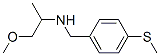 (2-METHOXY-1-METHYL-ETHYL)-(4-METHYLSULFANYL-BENZYL)-AMINE CAS#: 436099-59-1