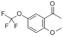 2'-METHOXY-5'-(TRIFLUOROMETHOXY)ACETOPHENONE CAS#: 468074-92-2