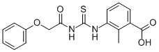 2-METHYL-3-[[[(PHENOXYACETYL)AMINO]THIOXOMETHYL]AMINO]-BENZOIC ACID CAS#: 532388-44-6