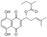 (2-METHYL-N-BUTYRYL)SHIKONIN CAS#: 52387-15-2