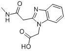 (2-METHYLCARBAMOYLMETHYL-BENZOIMIDAZOL-1-YL)-ACETIC ACID CAS#: 436087-05-7