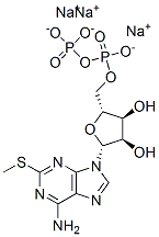 2-(METHYLTHIO)ADENOSINE 5'-DIPHOSPHATE TRISODIUM SALT 2-(METHYLTHIO)ADENOSINE 5'-DIPHOSPHATE TRISODIUM SALT 2-(METHYLTH CAS#: 475193-31-8