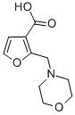 2-MORPHOLIN-4-YLMETHYL-FURAN-3-CARBOXYLIC ACID CAS#: 436099-81-9