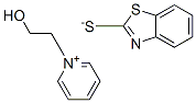 2-Mercaptobenzothiazole, 1-(hydroxyethyl)pyridinium salt CAS#: 5468-43-9