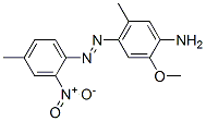 2-Methoxy-5-methyl-4-[(4-methyl-2-nitrophenyl)azo]aniline CAS#: 6369-01-3