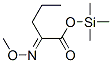2-(Methoxyimino)pentanoic acid trimethylsilyl ester CAS#: 55493-96-4