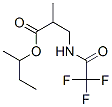 2-Methyl-3-[(trifluoroacetyl)amino]propanoic acid 1-methylpropyl ester CAS#: 54986-50-4