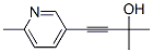 2-Methyl-4-(6-methyl-3-pyridyl)-3-butyn-2-ol CAS#: 52535-35-0