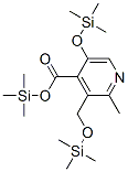 2-Methyl-5-(trimethylsiloxy)-3-[(trimethylsiloxy)methyl]-4-pyridinecarboxylic acid trimethylsilyl ester CAS#: 55517-52-7