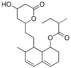 2-Methylbutyric acid 8-[2-(4-hydroxy-6-oxotetrahydro-2H-pyran-2-yl)ethyl]-7-methyl-1,2,3,7,8,8a-hexahydronaphthalen-1-yl ester CAS#: 58948-09-7