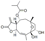 2-Methylpropanoic acid (3aR,4R,6S,8S,9S,10Z,11aR)-2,3,3a,4,5,6,7,8,9,11a-decahydro-8,9-dihydroxy-6,10-dimethyl-3-methylene-2-oxo-6,9-epoxycyclodeca[b]furan-4-yl ester CAS#: 59979-59-8