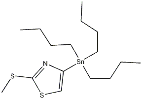 2-(Methylthio)-4-(tributylstannyl)thiazole CAS#: 446286-06-2