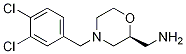 2-MorpholineMethanaMine, 4-[(3,4-dichlorophenyl)Methyl]-, (2S)- CAS#: 407640-11-3