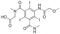 2-[N-[2,4,6-Triiodo-3-[(2-methoxyacetyl)amino]-5-(methylaminocarbonyl)benzoyl]-N-methylamino]acetic acid CAS#: 57469-58-6