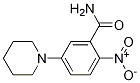 2-Nitro-5-(piperidin-1-yl)benzaMide CAS#: 421558-77-2