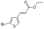2-PROPENOIC ACID, 3-(5-BROMO-3-THIENYL)-, ETHYL ESTER CAS#: 58963-72-7