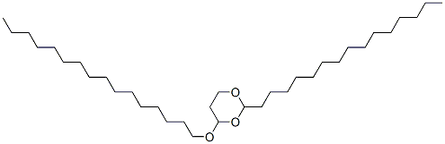 2-Pentadecyl-4-(hexadecyloxy)-1,3-dioxane CAS#: 56599-40-7