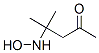 2-Pentanone, 4-(hydroxyamino)-4-methyl- (9CI) CAS#: 44824-58-0